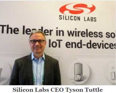 Silicon Labs首席執(zhí)行官Tyson Tuttle